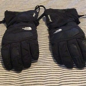 The north face gortex ski gloves